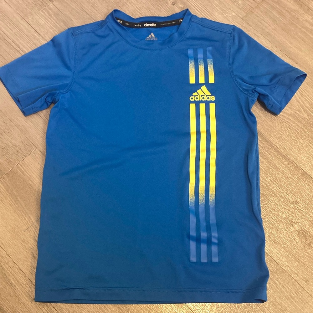Youth Adidas Three Stripe Tee